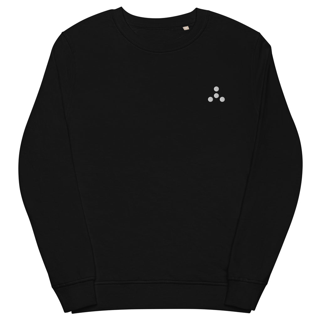 Organic Sweatshirt Embroidered Logo